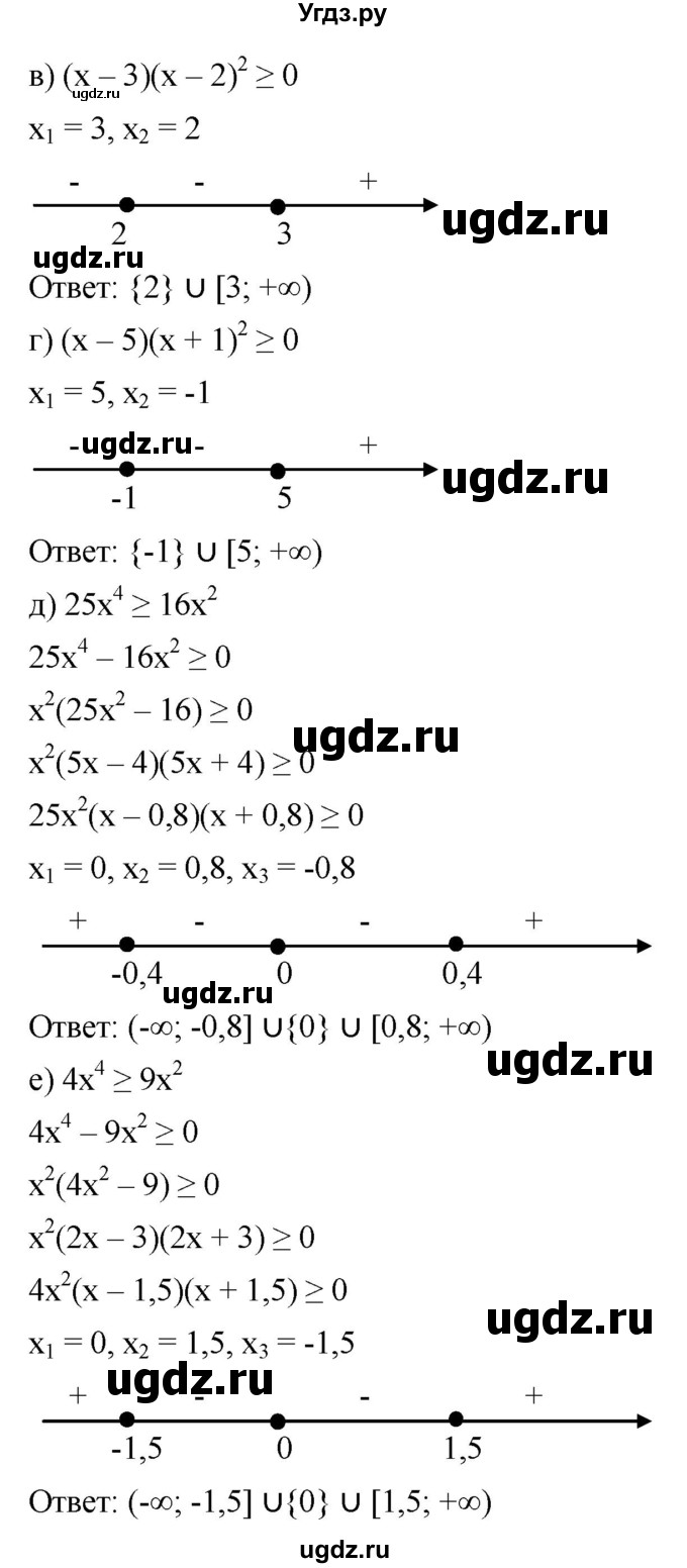 ГДЗ (Решебник к учебнику 2022) по алгебре 9 класс С.М. Никольский / номер / 1100(продолжение 2)