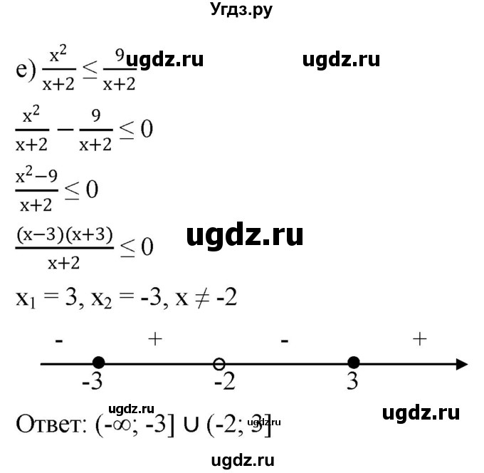 ГДЗ (Решебник к учебнику 2022) по алгебре 9 класс С.М. Никольский / номер / 1102(продолжение 3)