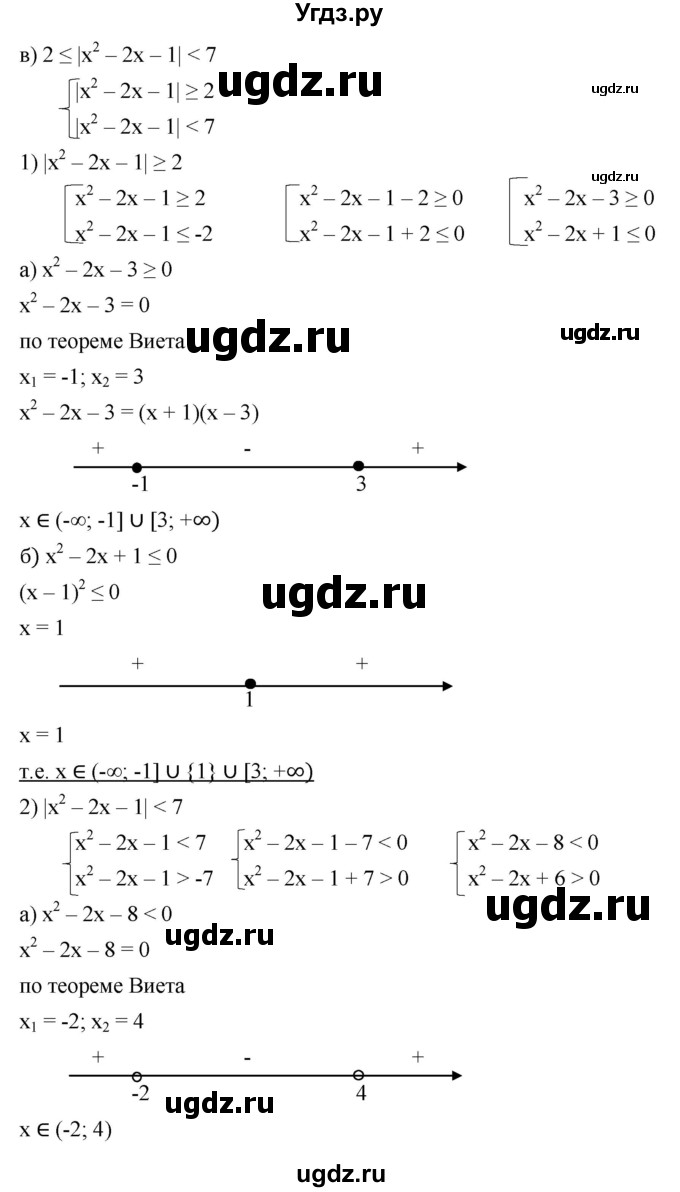 ГДЗ (Решебник к учебнику 2022) по алгебре 9 класс С.М. Никольский / номер / 175(продолжение 3)