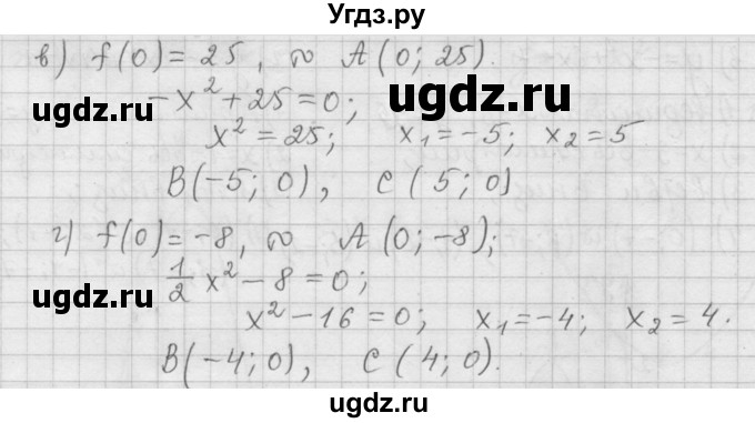 ГДЗ (Решебник к учебнику 2015) по алгебре 9 класс Г.В. Дорофеев / номер / 268(продолжение 2)