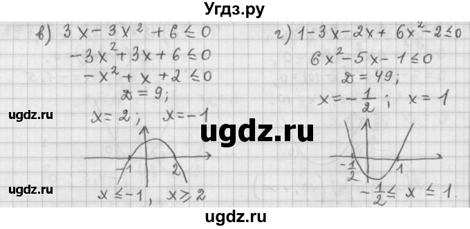 ГДЗ (Решебник к учебнику 2015) по алгебре 9 класс Г.В. Дорофеев / номер / 300(продолжение 2)
