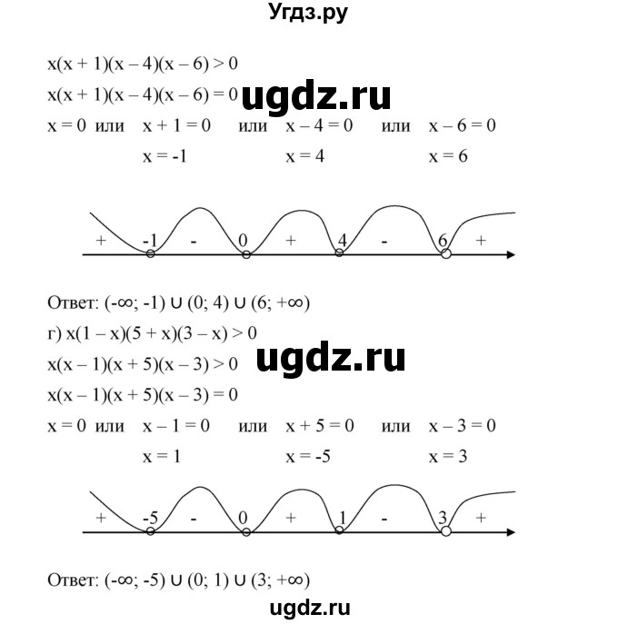 ГДЗ (Решебник к учебнику 2019) по алгебре 9 класс Г.В. Дорофеев / номер / 314(продолжение 2)