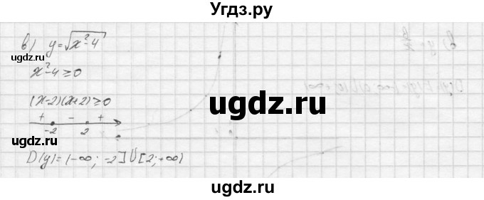 ГДЗ (Решебник) по алгебре 9 класс (Дидактические материалы) Ю.Н. Макарычев / итоговое повторение / функции / 3(продолжение 2)