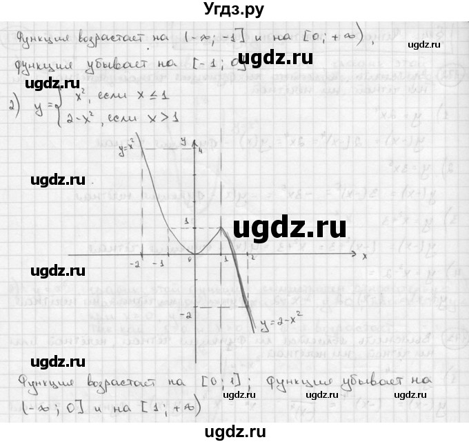 ГДЗ (решебник) по алгебре 9 класс Ш.А. Алимов / № / 171(продолжение 2)