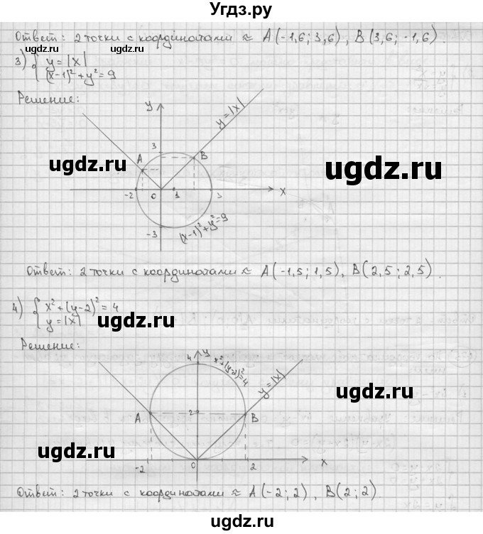 ГДЗ (решебник) по алгебре 9 класс Ш.А. Алимов / № / 473(продолжение 2)