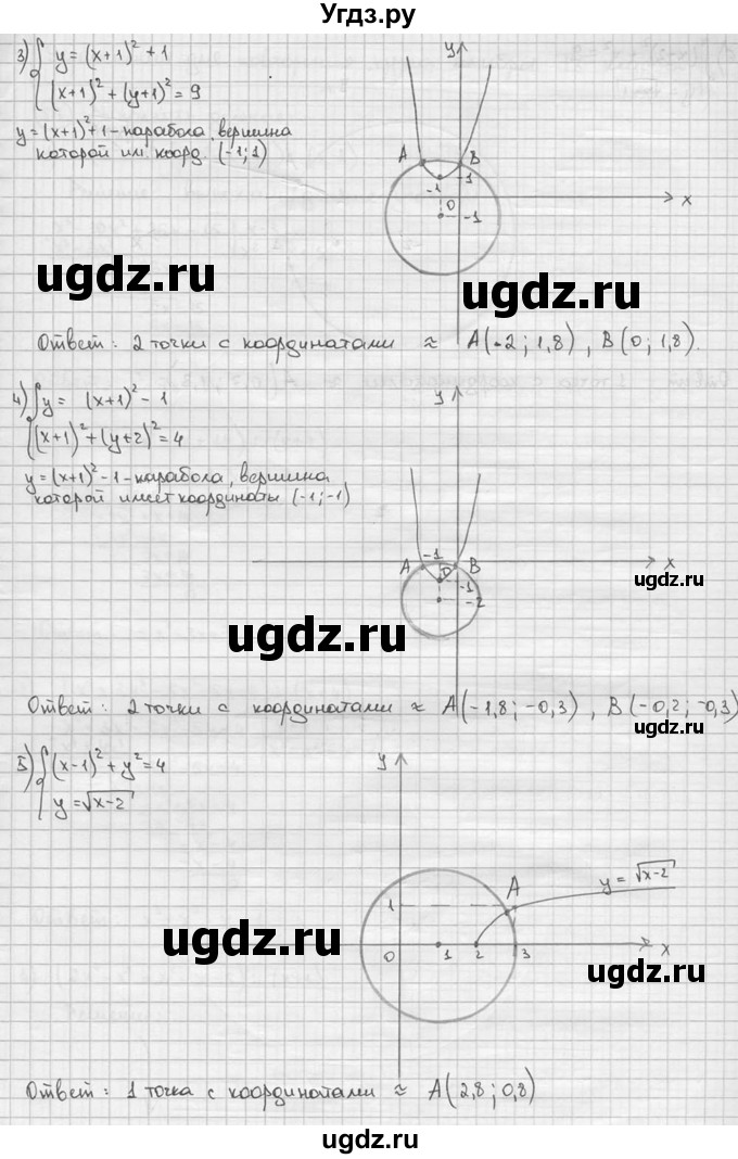 ГДЗ (решебник) по алгебре 9 класс Ш.А. Алимов / № / 516(продолжение 2)