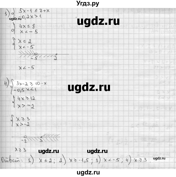 ГДЗ (решебник) по алгебре 9 класс Ш.А. Алимов / № / 642(продолжение 2)
