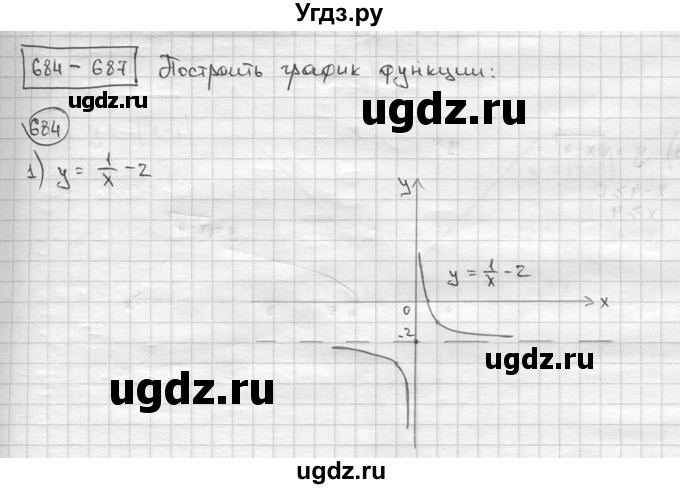 ГДЗ (решебник) по алгебре 9 класс Ш.А. Алимов / № / 684