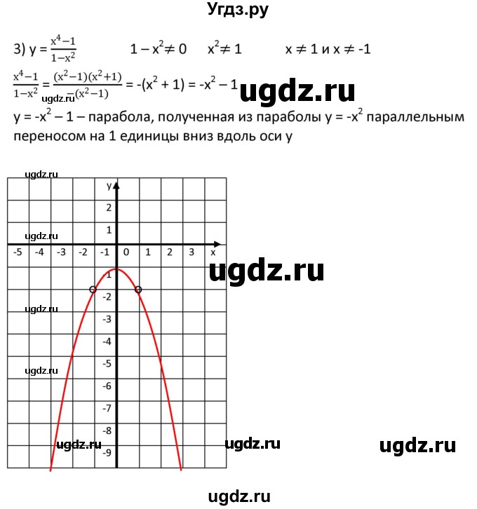 ГДЗ (Решебник к учебнику 2021) по алгебре 9 класс А.Г. Мерзляк / упражнение / 385(продолжение 3)