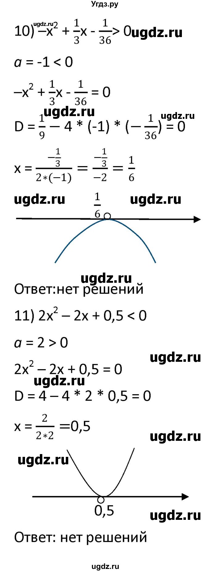 ГДЗ (Решебник к учебнику 2021) по алгебре 9 класс А.Г. Мерзляк / упражнение / 405(продолжение 4)