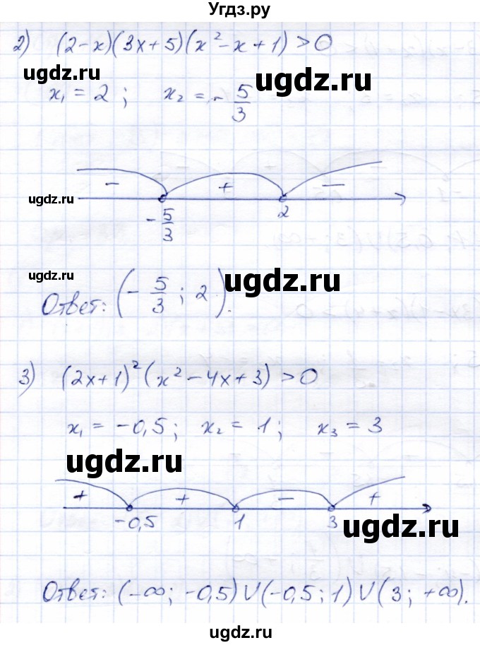 ГДЗ (Решебник к учебнику 2021) по алгебре 9 класс А.Г. Мерзляк / страница 133 / 2(продолжение 2)