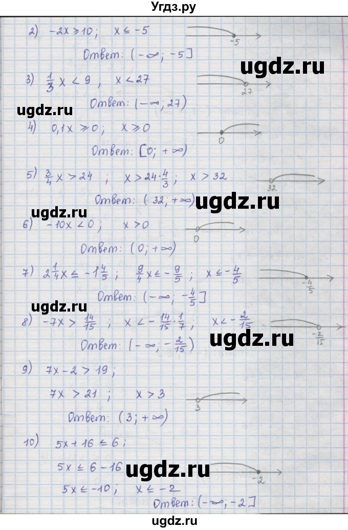 ГДЗ (Решебник к учебнику 2016) по алгебре 9 класс А.Г. Мерзляк / упражнение / 117(продолжение 2)