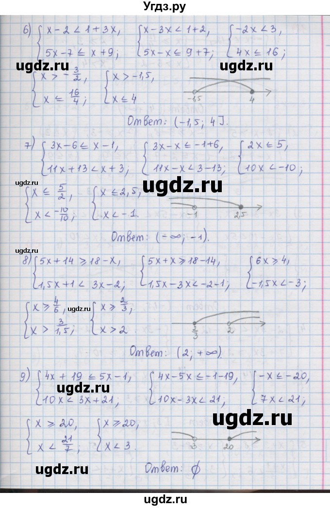 ГДЗ (Решебник к учебнику 2016) по алгебре 9 класс А.Г. Мерзляк / упражнение / 183(продолжение 2)