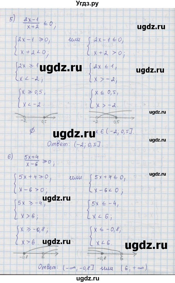 ГДЗ (Решебник к учебнику 2016) по алгебре 9 класс А.Г. Мерзляк / упражнение / 203(продолжение 3)