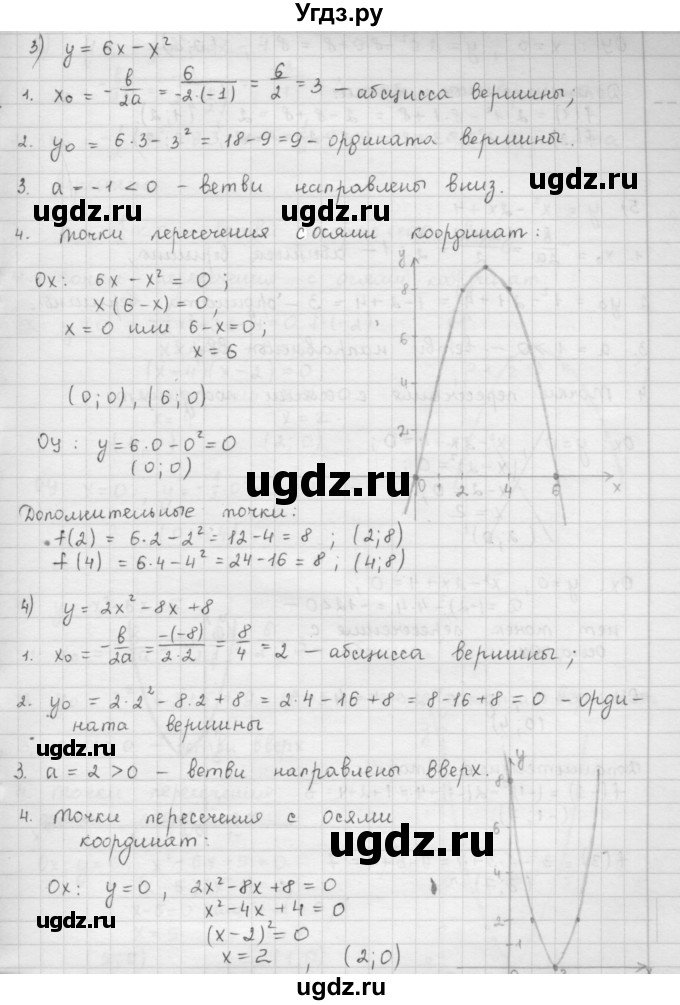 ГДЗ (Решебник к учебнику 2016) по алгебре 9 класс А.Г. Мерзляк / упражнение / 345(продолжение 3)