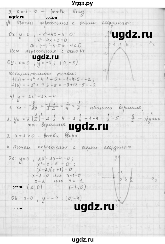 ГДЗ (Решебник к учебнику 2016) по алгебре 9 класс А.Г. Мерзляк / упражнение / 346(продолжение 3)