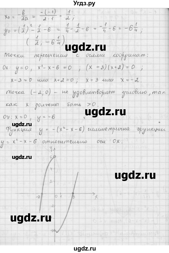ГДЗ (Решебник к учебнику 2016) по алгебре 9 класс А.Г. Мерзляк / упражнение / 386(продолжение 2)