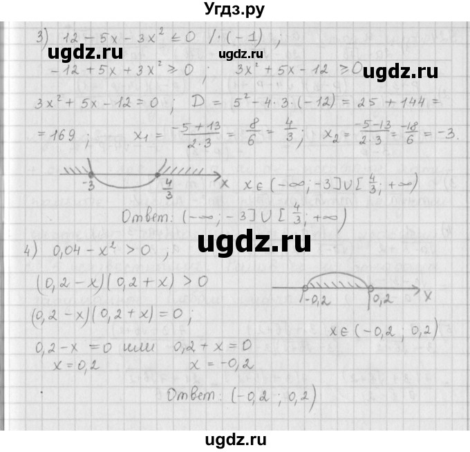 ГДЗ (Решебник к учебнику 2016) по алгебре 9 класс А.Г. Мерзляк / упражнение / 922(продолжение 2)