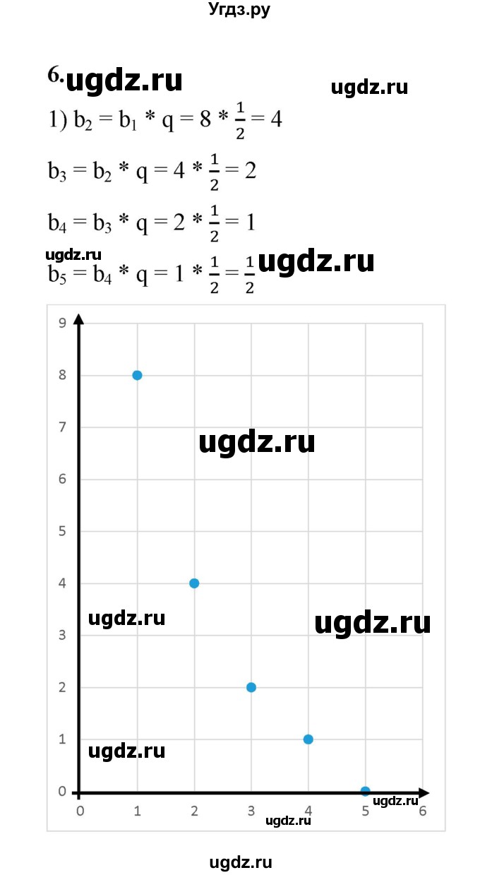 ГДЗ (Решебник к тетради 2022) по алгебре 9 класс (рабочая тетрадь) Ткачева М.В. / §14 / 6