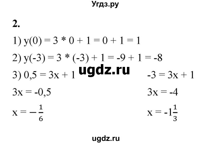 ГДЗ (Решебник к тетради 2022) по алгебре 9 класс (рабочая тетрадь) Ткачева М.В. / §6 / 2