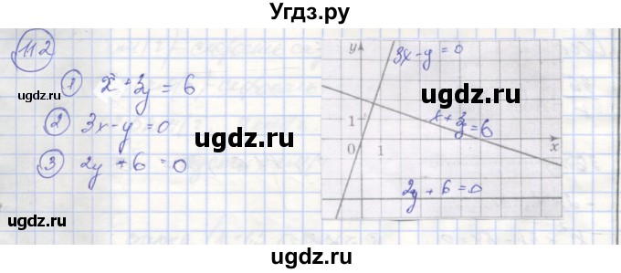 ГДЗ (Решебник №1) по алгебре 9 класс (рабочая тетрадь) Минаева С.С. / упражнение номер / 112