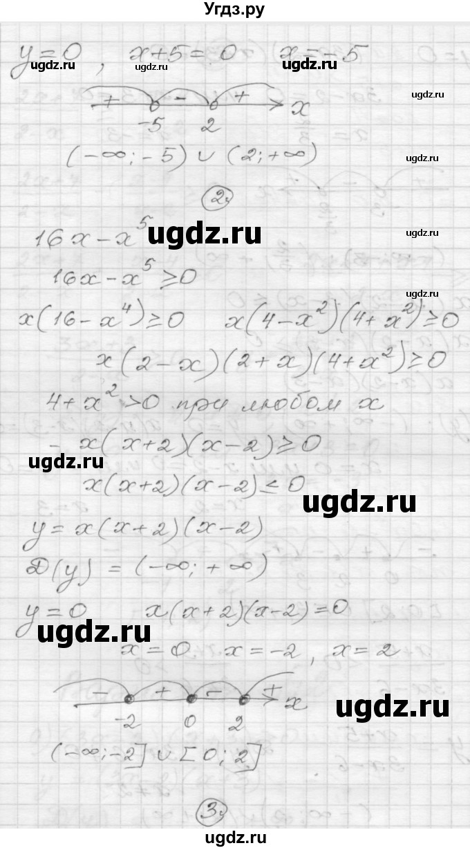 ГДЗ (Решебник) по алгебре 9 класс (самостоятельные и контрольные работы) А.П. Ершова / алгебра / самостоятельная работа / С-6 / Б2(продолжение 3)