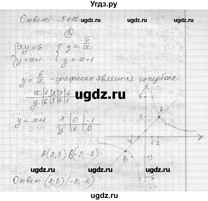 ГДЗ (Решебник) по алгебре 9 класс (самостоятельные и контрольные работы) А.П. Ершова / алгебра / самостоятельная работа / С-10 / Б1(продолжение 3)