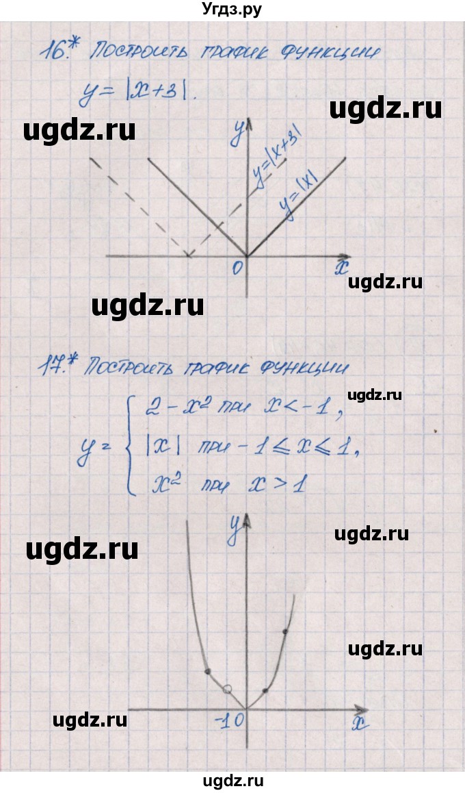ГДЗ (Решебник) по алгебре 9 класс (рабочая тетрадь) Ю.М. Колягин / страница / 48