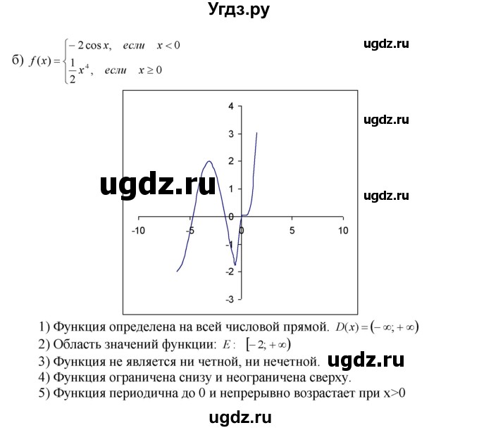 ГДЗ (Решебник №1 к задачнику) по алгебре 10 класс (Учебник, Задачник) А.Г. Мордкович / §13 / 10(продолжение 2)