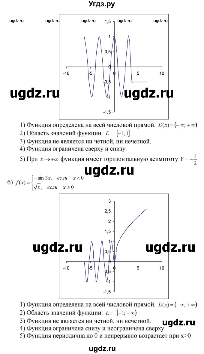 ГДЗ (Решебник №1 к задачнику) по алгебре 10 класс (Учебник, Задачник) А.Г. Мордкович / §13 / 19(продолжение 2)