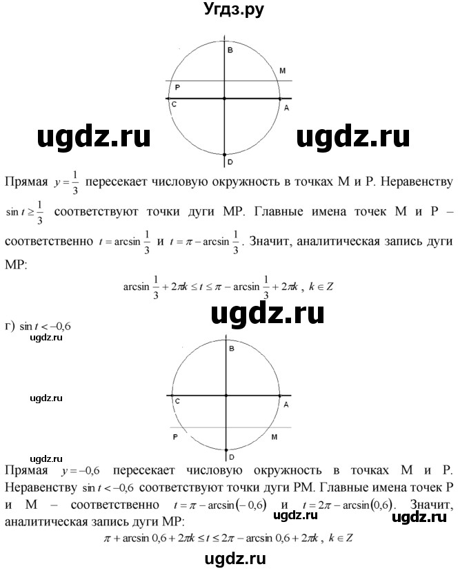 ГДЗ (Решебник №1 к задачнику) по алгебре 10 класс (Учебник, Задачник) А.Г. Мордкович / §16 / 16(продолжение 2)