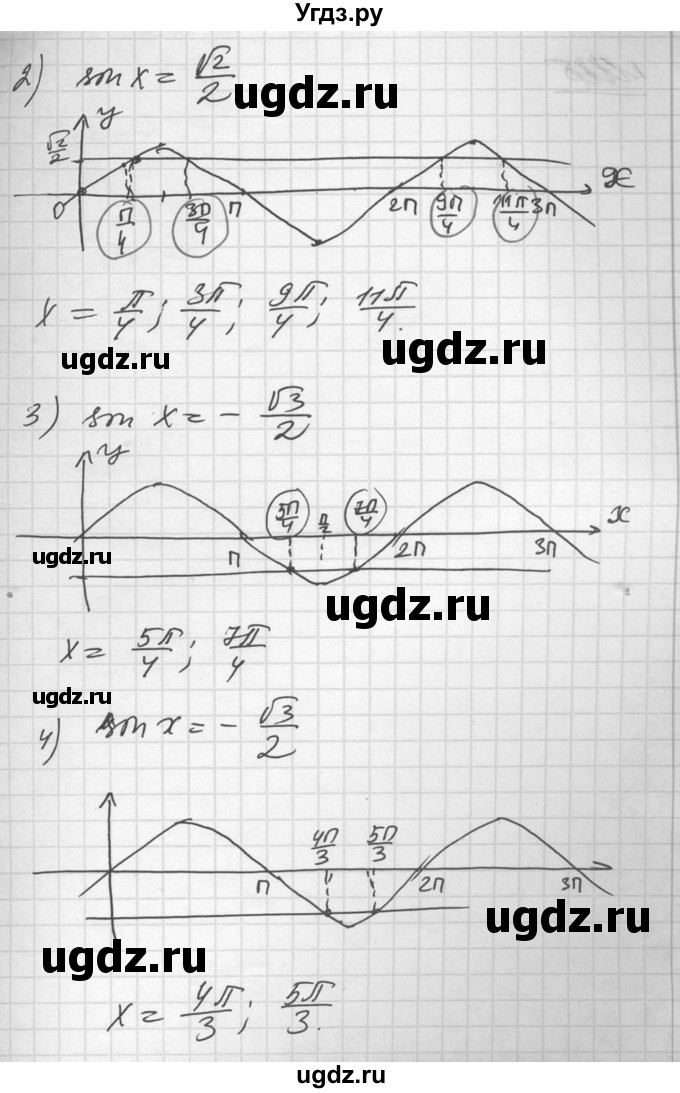 ГДЗ (Решебник №1) по алгебре 10 класс Ш.А. Алимов / упражнение-№ / 724(продолжение 2)