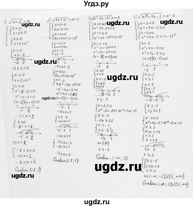 ГДЗ (Решебник к учебнику 2022) по алгебре 10 класс Мерзляк А.Г. / §13 / 13.7