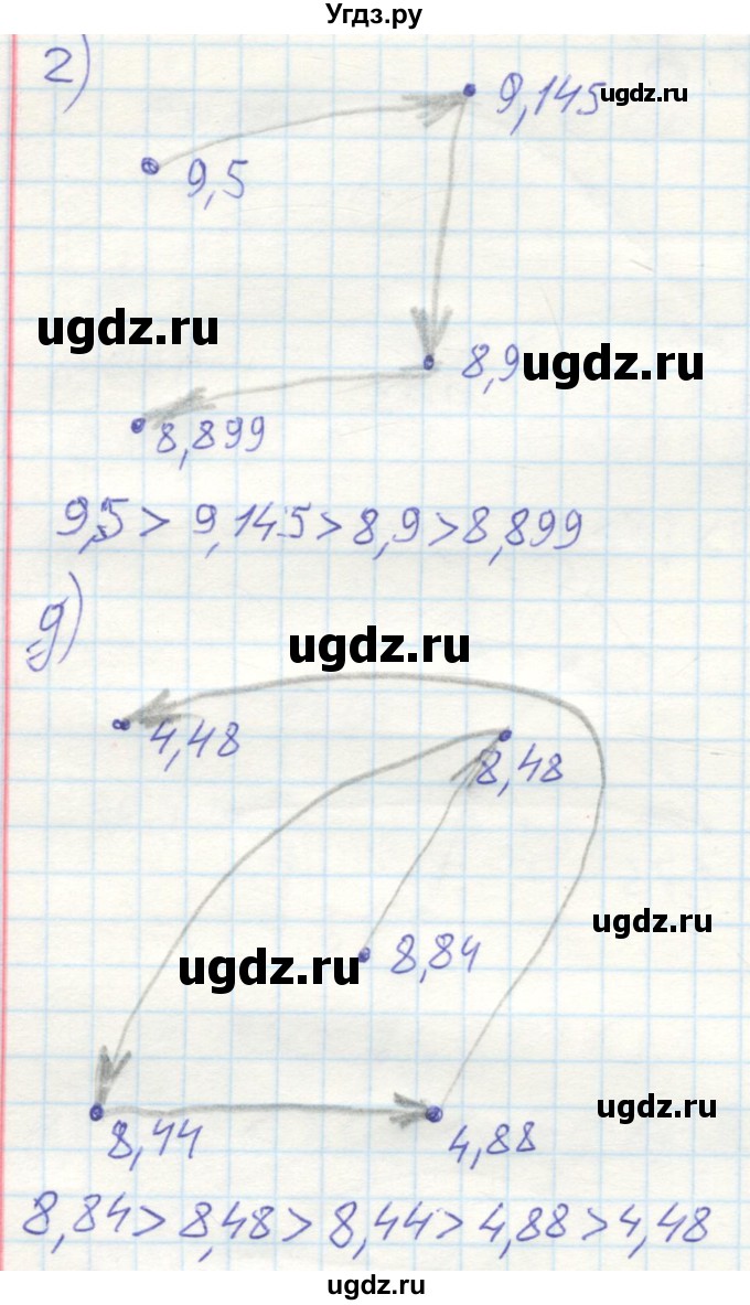 ГДЗ (Решебник №2) по математике 6 класс (тетрадь тренажёр) Бунимович Е.А. / упражнение / 87(продолжение 2)
