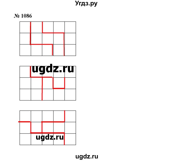 ГДЗ (Решебник №1) по математике 6 класс Никольский С.М. / задание номер / 1086