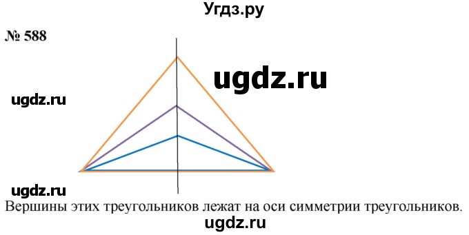 ГДЗ (Решебник к учебнику 2020) по математике 6 класс Г.В. Дорофеев / номер / 588