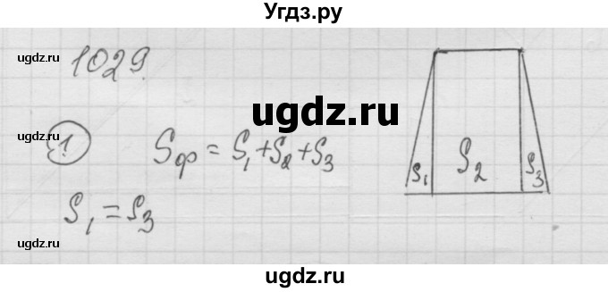 ГДЗ (Решебник к учебнику 2010) по математике 6 класс Г.В. Дорофеев / номер / 1029