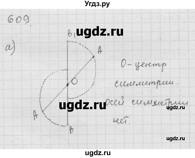 ГДЗ (Решебник к учебнику 2010) по математике 6 класс Г.В. Дорофеев / номер / 609