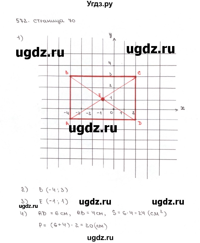 ГДЗ (Решебник №1) по математике 6 класс (рабочая тетрадь) Мерзляк А.Г. / задание номер / 572