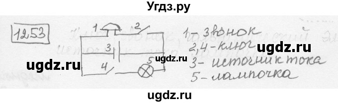 ГДЗ (решебник) по физике 7 класс (сборник задач) Лукашик В.И. / номер номер / 1253
