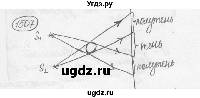 ГДЗ (решебник) по физике 7 класс (сборник задач) Лукашик В.И. / номер номер / 1507