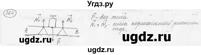 ГДЗ (решебник) по физике 7 класс (сборник задач) Лукашик В.И. / номер номер / 364
