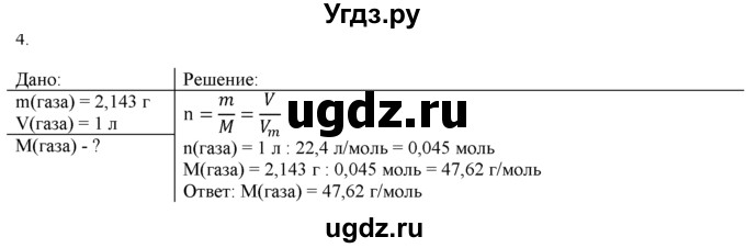 ГДЗ (Решебник) по химии 9 класс И.И. Новошинский / §21-№ / 4
