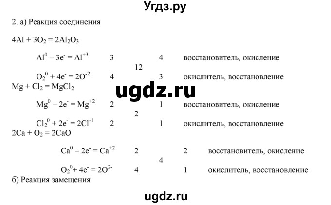 ГДЗ (Решебник) по химии 9 класс И.И. Новошинский / §39-№ / 2