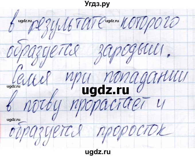 ГДЗ (Решебник) по биологии 6 класс (рабочая тетрадь) Пономарева И.Н. / часть 2. страница / 3(продолжение 2)
