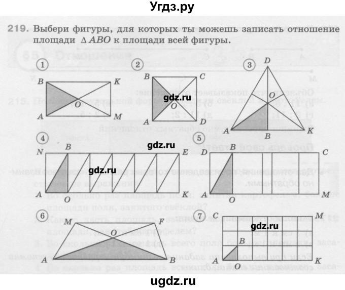 ГДЗ (Учебник) по математике 6 класс Истомина Н.Б. / упражнение номер / 219