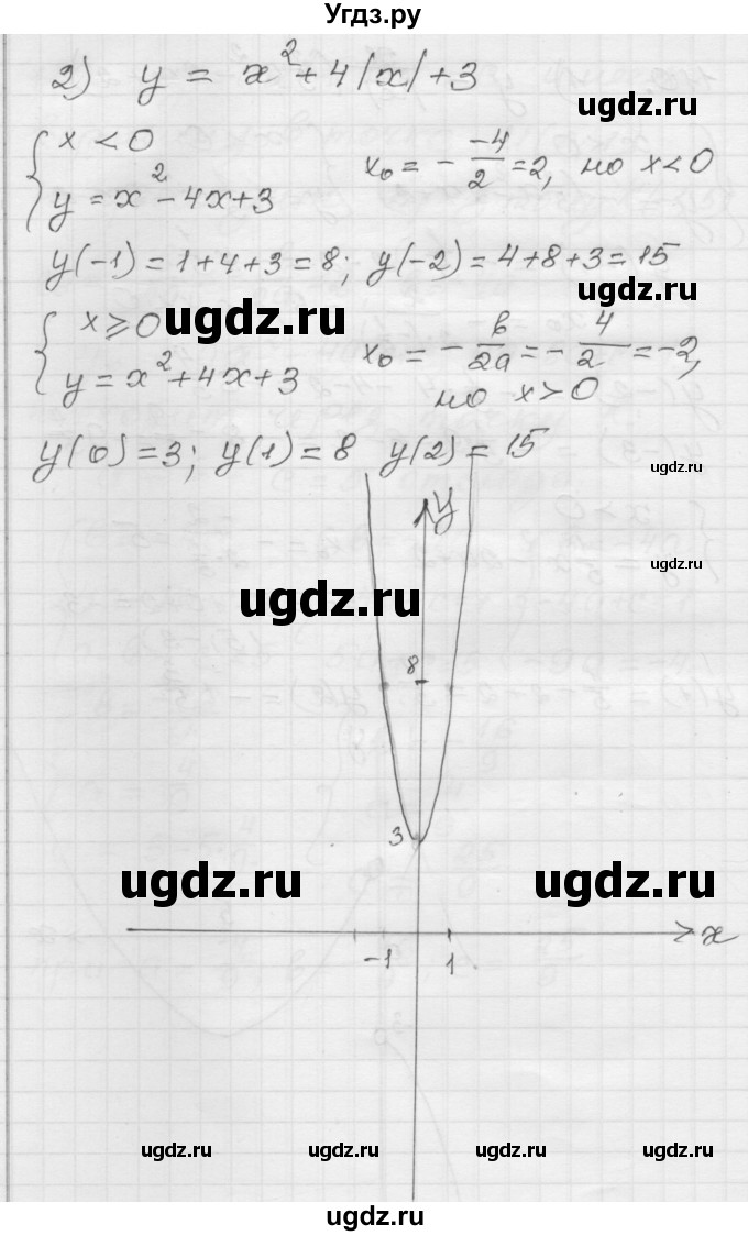 ГДЗ (Решебник) по алгебре 9 класс (дидактические материалы) Мерзляк А.Г. / вариант 1 / 111(продолжение 2)