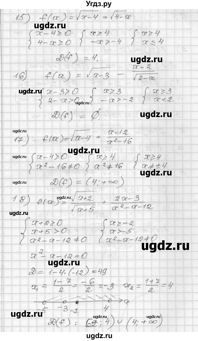 ГДЗ (Решебник) по алгебре 9 класс (дидактические материалы) Мерзляк А.Г. / вариант 2 / 67(продолжение 3)