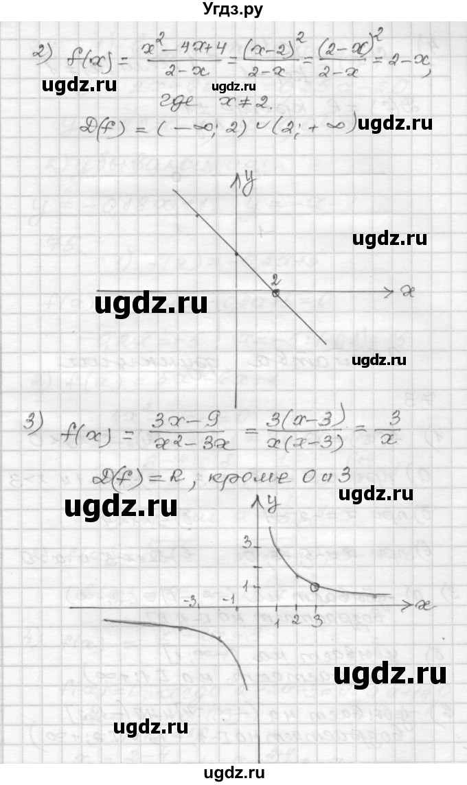 ГДЗ (Решебник) по алгебре 9 класс (дидактические материалы) Мерзляк А.Г. / вариант 2 / 72(продолжение 2)
