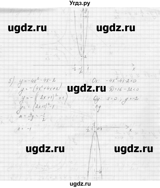ГДЗ (Решебник к учебнику 2015) по алгебре 9 класс Макарычев Ю.Н. / упражнение / 116(продолжение 2)
